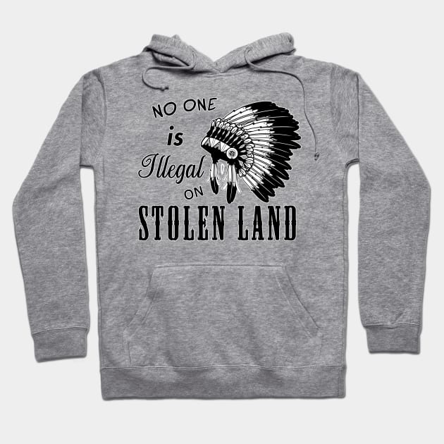 Stolen Land Hoodie by valentinahramov